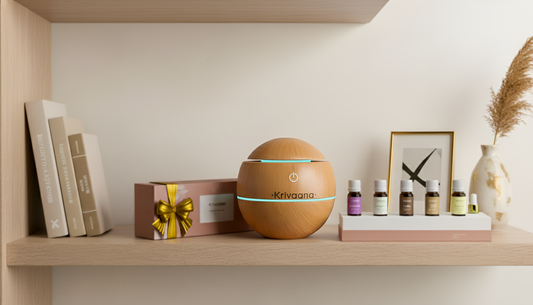 Fragrance Oil Set of 5  + Humidifier Combo